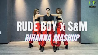 RUDE BOY x S&M | RIHANNA MASHUP (HALF-TIME SHOW CONCEPT)| Upcrew | Dance fitness