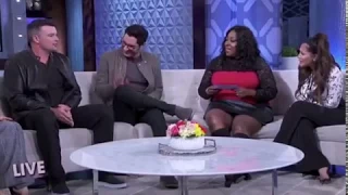 Tom Welling & Tom Ellis on "The Real Daytime" (Feb 26, 2018)