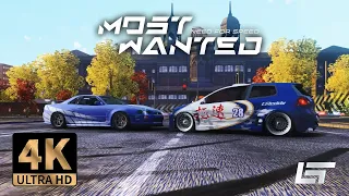 Need For Speed Most Wanted - Vibrant Graphics Mod 2022 (4K)