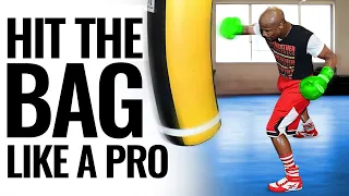 How to Hit the Heavy Bag Like a PRO in Boxing