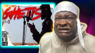 American Rapper Reacts To | Ghetts - Fire in the Booth pt3 (REACTION)