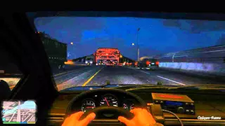 Highway patroling in a cop car ASMR / Obeying Traffic Laws in GTA 5