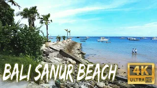 Bali beach walking tour: Sanur beach