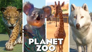 Every Single Animal in Planet Zoo || ALL 90 ANIMALS! || Including DLC Australia Pack