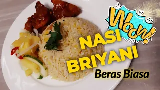 CARA MASAK NASI BRIYANI | BERAS BIASA-RJnina