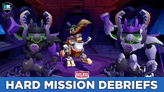 Angry Birds Transformers - All Hard Missions Debriefs + Prizes