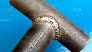 Round Pipe Notching Techniques // Round Tube T Joint // Metal Pipe Welding ideas