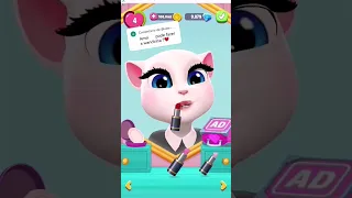 Wandinha-Makeover-My Talking Angela 2 #angela2 #wednesdaywandinha