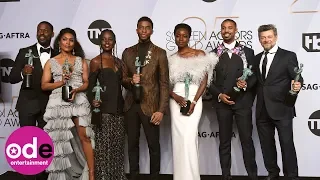 Black Panther wins top prize at SAG awards