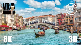 Venice, The Floating City: A Guided VR Tour - 8K 360 3D Video