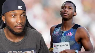 Martell Reacts To Erriyon Knighton Crushes Usain's Bolt 200m Meet Record In Oslo | NBC Sports