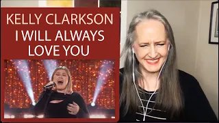 Voice Teacher Reaction to Kelly Clarkson - I Will Always Love You (Live from the 57th ACM  Awards)