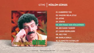 Bir Mana Var Sözlerinde (Müslüm Gürses) Official Audio #birmanavarsözlerinde #müslümgürses