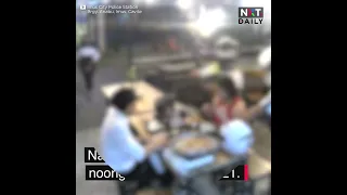 Panghoholdap sa customers ng Korean restaurant, sapul sa video | NXT