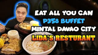 Eat All You Can Buffet sa Mintal Davao City | Lida's Restaurant | | Davao Food Vlog