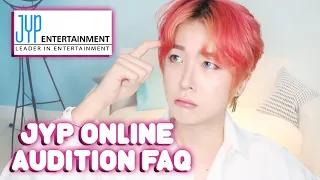 What happens after the first round ? JYP Online Audition FAQ 2020