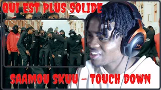 Saamou Skuu - Touch Down Feat. @gambinerie (Clip Officiel)| FRENCH DRILL (REACTION!!!)