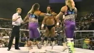 WWE/WWF: Paul Roma and Hercules turn heel on The Rockers