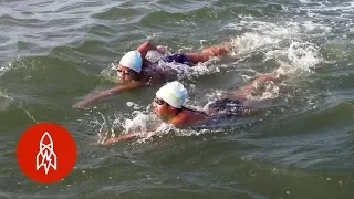 Swimming From Alcatraz to San Francisco 48 Times