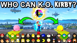 Who Can K.O. TWO Kirby's With A Final Smash ? - Super Smash Bros. Ultimate