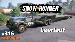 Snowrunner Season 12 | Aufgabe "Leerlauf" (North Carolina) | Komplettlösung #316 | Uncut Gameplay
