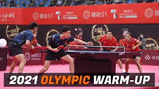 Xu Xin/Liu Shiwen vs Sun Wen/Xue Fei | 2021 Chinese Warm-up for Olympic