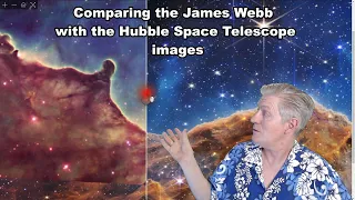 Comparing the James Webb Space Telescope Images with the Hubble's Image's JWST Vs. HST