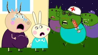 Zombie Apocalypse, Zombie Appears To Visit Teacher Peppa Pig🧟| Peppa Pig Funny Animation