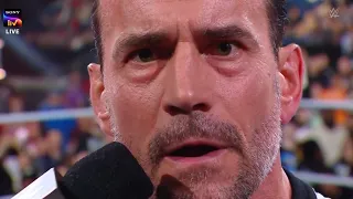 WTF! CM Punk In RAW Waiting For Drew Mclntyre.