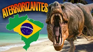 Conheças Os Dinossauros MAIS ATERRORIZANTES do BRASIL!!!