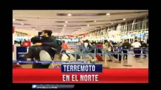 Exclusivo: Así se vivió el terremoto en el Aeropuerto de Santiago | 24 Horas TVN Chile