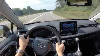 2019 Toyota RAV4 Hybrid Limited AWD - POV Test Drive (Binaural Audio)