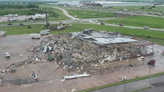 Tornado causes extensive damage in Marietta, OK