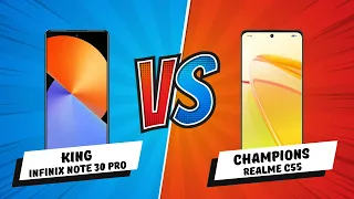 KING VS CHAMPIONS !!! Infinix Note 30 Pro vs Tecno Pova 4 Pro vs Realme C55 | Duel Specification