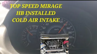 MITSUBISHI MIRAGE HATCHBACK TOP SPEED