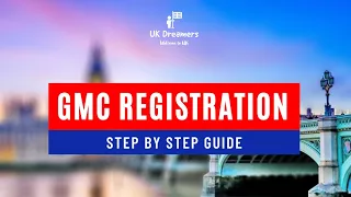 How to Apply for GMC Registration. Step by Step Guide for applying GMC Registration #GMC #NHS