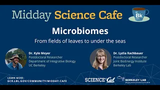 Midday Science Cafe- Microbiomes: From fields of leaves to under the seas