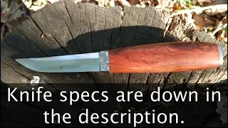 Puukko bushcraft knife