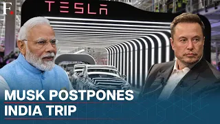 Elon Musk Postpones Visit to India, Cites "Tesla Obligations"