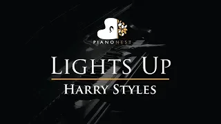Harry Styles - Lights Up - Piano Karaoke Instrumental Cover with Lyrics