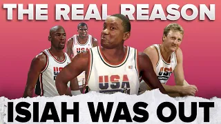 The Real Reason Isiah Thomas Was Left Off The Dream Team 🇺🇸 | #shorts