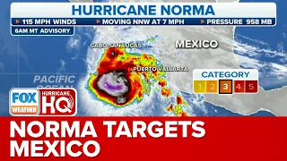 Major Hurricane Norma Expected To Bring Flooding Rains, Hurricane-Force Winds To Cabo San Lucas