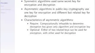 CSS322, Lecture 13, 28 Dec 2012 - Public Key Cryptography