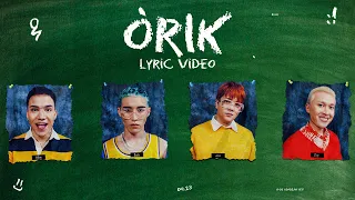 NINETY ONE - ÓRIK | Lyric Video