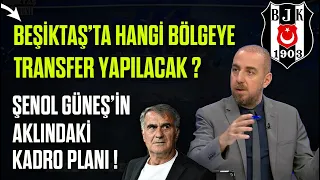 Şenol Güneş'in Aklındaki Oyun Planı? Beşiktaş Nerelere Takviye Yapacak? Beşiktaş Transfer Gündemi