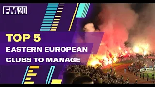 Eastern European Clubs To Manage FM20 | Football Manager 2020 Eastern European Clubs