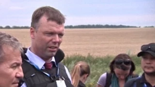 Chief Monitor of OSCE Discusses Access To The Crash Site of MH17