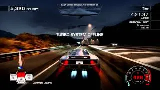 NFS-hot pursuit world top speed record 428kmh by kingson.