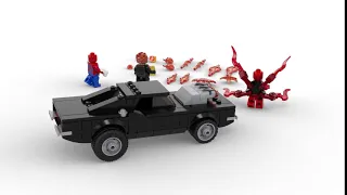 LEGO 76173 Superhereoes Spider Man and Ghost Rider vs  Carnage