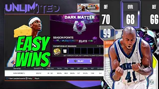 HOW TO WIN MORE UNLIMITED GAMES FOR *FREE* DARK MATTER GLEN RICE IN SEASON 6 OF NBA2K24 MyTeam!